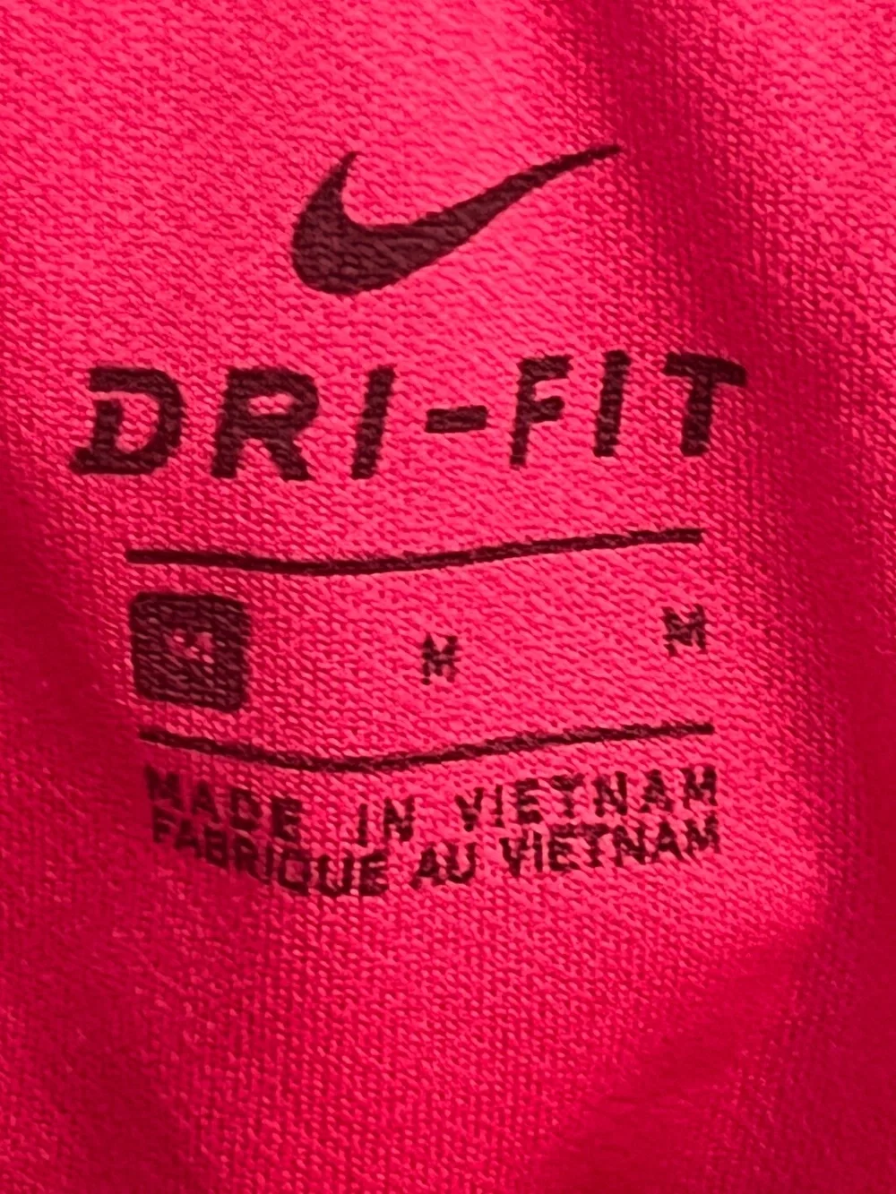 NIKE Dri-Fit Women’s Hot Pink Tempo Brief Lined Running Shorts Size M
